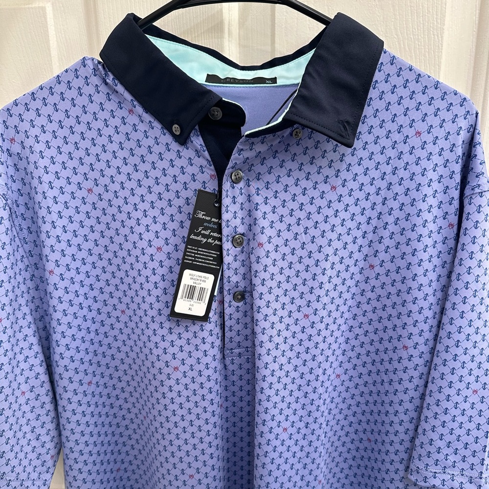 Greyson Wolf Links Polo Men’s XL